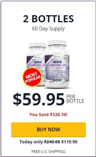 Nerve Control 911 - 2 Bottles